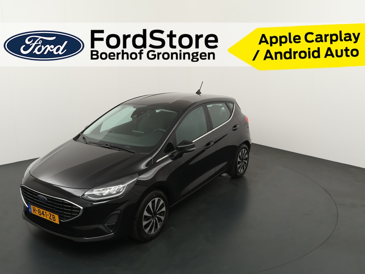 Ford Fiesta - EcoBoost 125PK Hybrid Titanium | Climate | Parkeersensoren | Cruise I Navi I LED - AutoWereld.nl