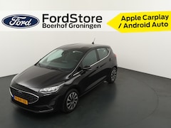 Ford Fiesta - EcoBoost 125PK Hybrid Titanium | Climate | Parkeersensoren | Cruise I Navi I LED