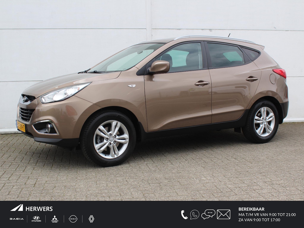 Hyundai ix35 - 1.6i GDI Style / Climate Control / Bluetooth / Parkeersensoren Achter / 17" Lichtmetalen V - AutoWereld.nl