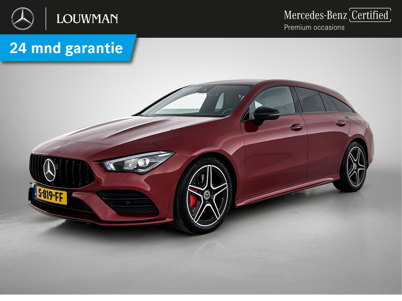Mercedes-Benz CLA-klasse Shooting Brake - 200 AMG Line 5 spaaks lichtmetalen velgen | Navigatie | MBUX wide screen | Parking support - AutoWereld.nl
