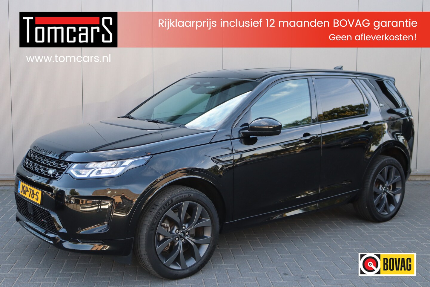Land Rover Discovery Sport - P300e 1.5 R-Dynamic Camera/Leder/Stoelverwarming/Trekhaak/20-Inch/Adapt.-cruise - AutoWereld.nl