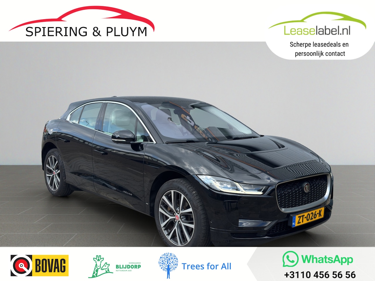 Jaguar I-PACE - EV400 SE 90 kWh | Luchtvering | Meridian | 360* | Adaptive - AutoWereld.nl