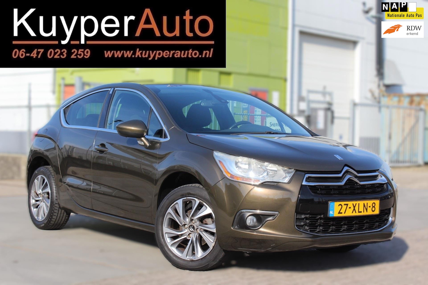 Citroën DS4 - 1.6 VTi Chic nap -multi media- navi - parkeersensoren .trekhaak - AutoWereld.nl