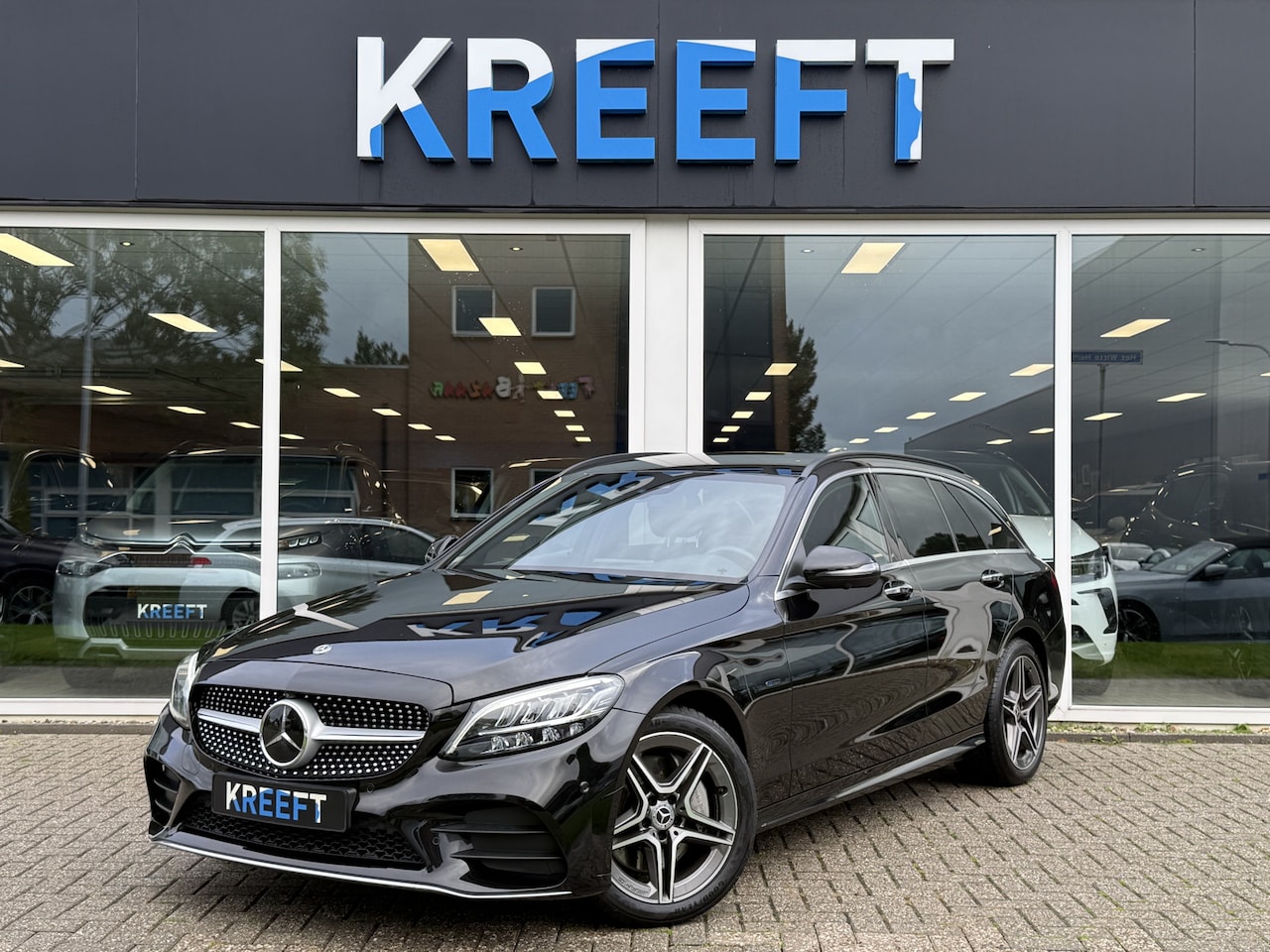 Mercedes-Benz C-klasse Estate - 300 e Business Solution AMG Trekhaak | Adaptieve Cruise | Camera - AutoWereld.nl