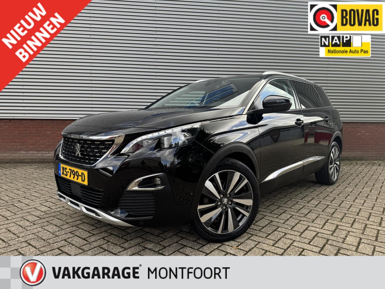 Peugeot 5008 - 1.2 PureTech Allure|7Pers|Camera|Cruise|Navi|Keyless|Carplay|Automaat| - AutoWereld.nl