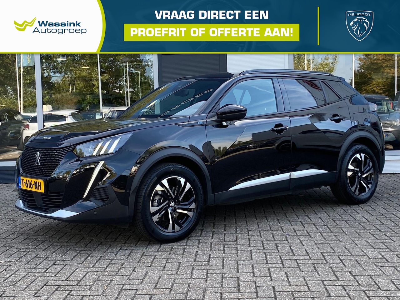 Peugeot e-2008 - EV 50kWh 136pk GT | Navigatie | Apple Carplay + Android auto | Stoelverwarming | Actieve d - AutoWereld.nl