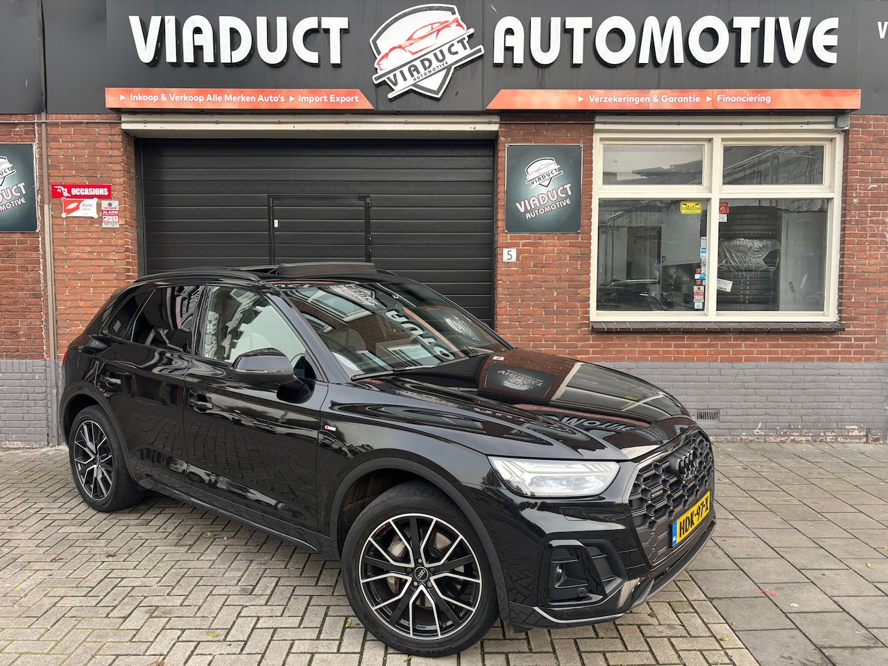 Audi Q5 - 55 TFSI e S edition Pano 367 PK Matrix Facelift 360 - AutoWereld.nl