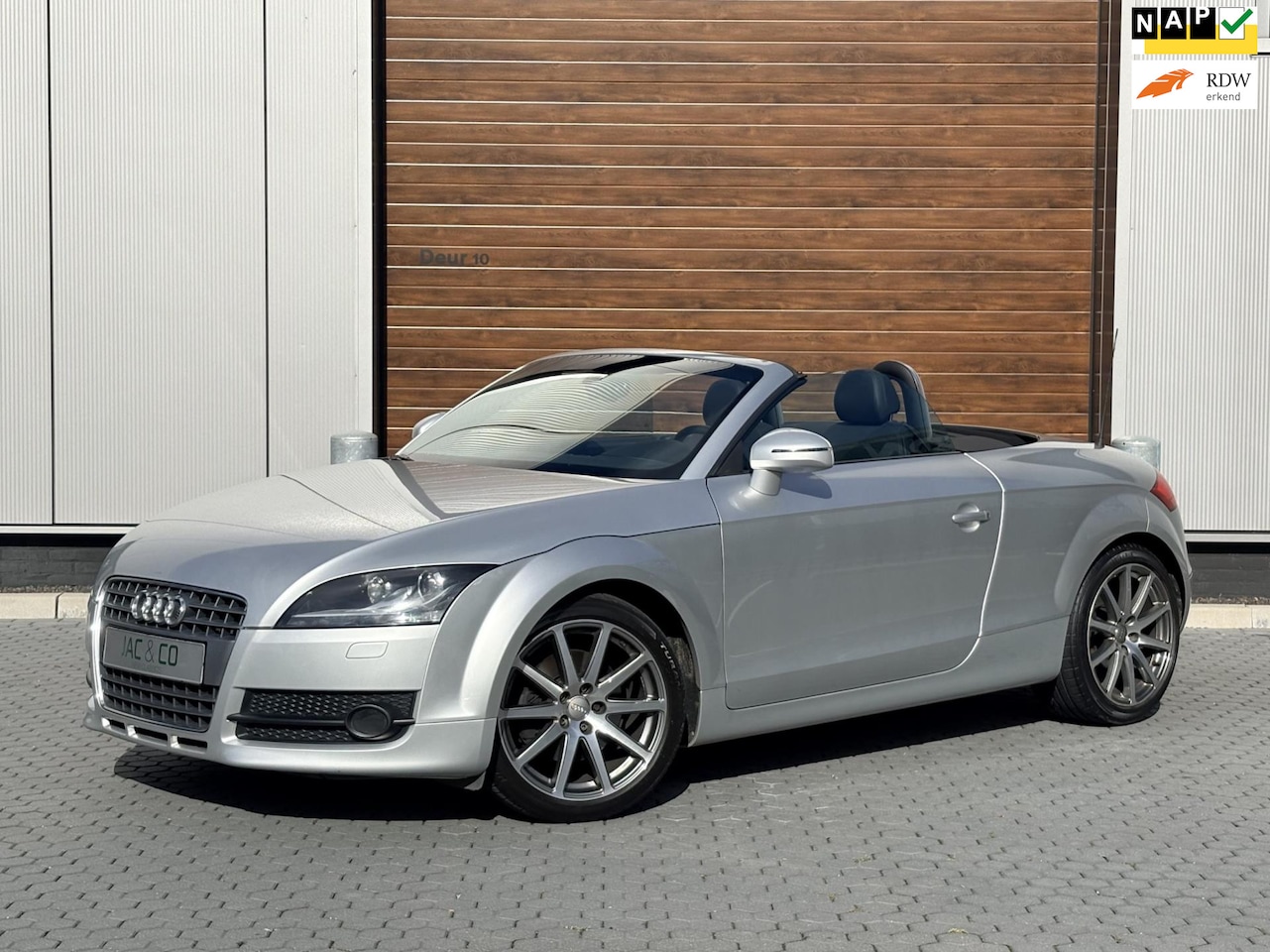 Audi TT Roadster - 2.0 TFSI 200 PK Zwart leer - AutoWereld.nl