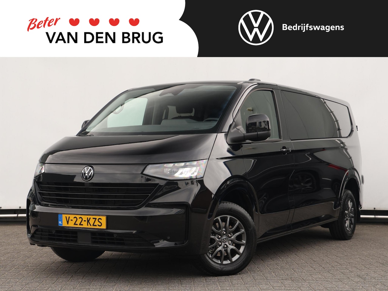 Volkswagen Transporter - 2.0 TDI L2H1 30 Style | ACC | Camera | Trekhaak | Navi | Digital Cockpit | - AutoWereld.nl