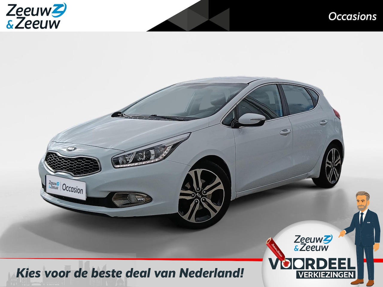 Kia Cee'd - 1.6 GDI Plus Pack Navigatiesysteem | Parkeercamera | Cruise control - AutoWereld.nl