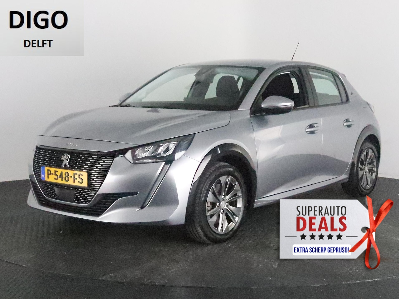 Peugeot e-208 - EV ALLURE PACK 50 KWh ACCU= 93% +SNELLADEN GARANTIE TOT 2031** 3 FASE LADEN TOT 2 JAAR GAR - AutoWereld.nl