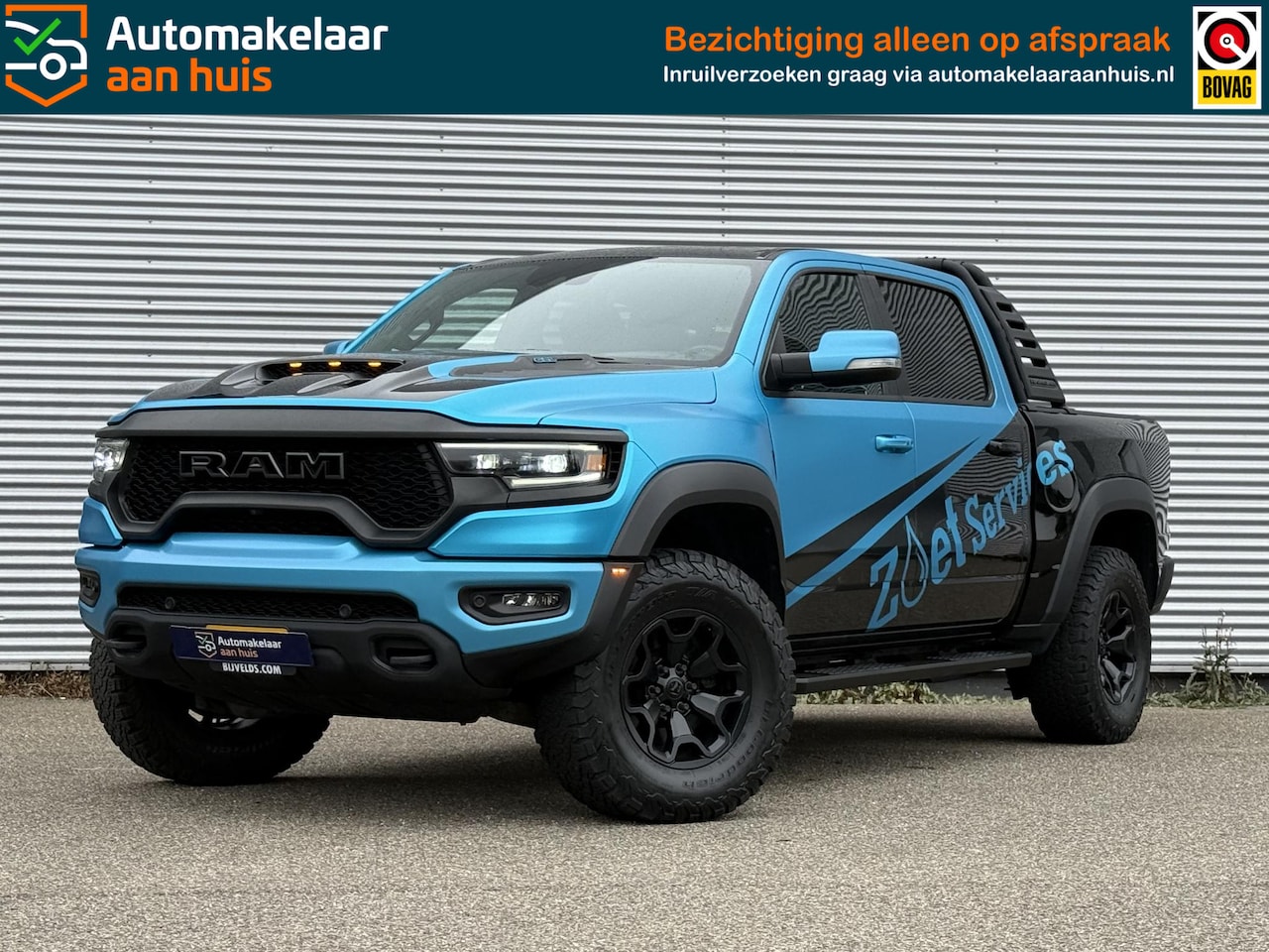 Dodge Ram 1500 - 6.2 V8 Supercharged 702PK 4x4 Crew Cab TRX LPG TREKHAAK HEADUP DISPLAY - AutoWereld.nl