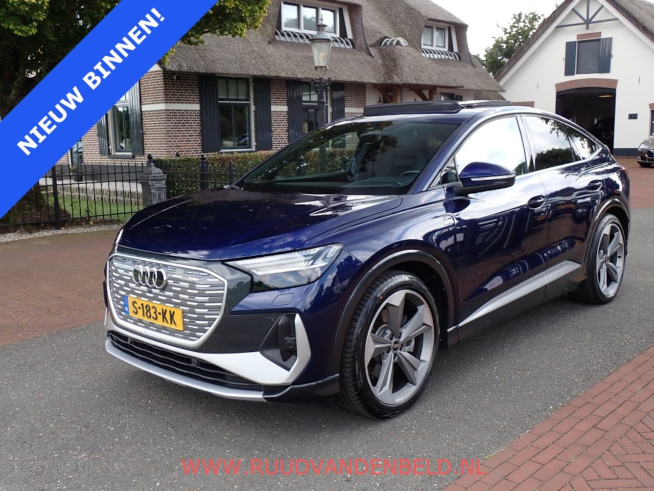 Audi Q4 Sportback e-tron - 50 QUATTRO S-LINE Competition 77kWh PANO/21''/ACC/HEADUP - AutoWereld.nl