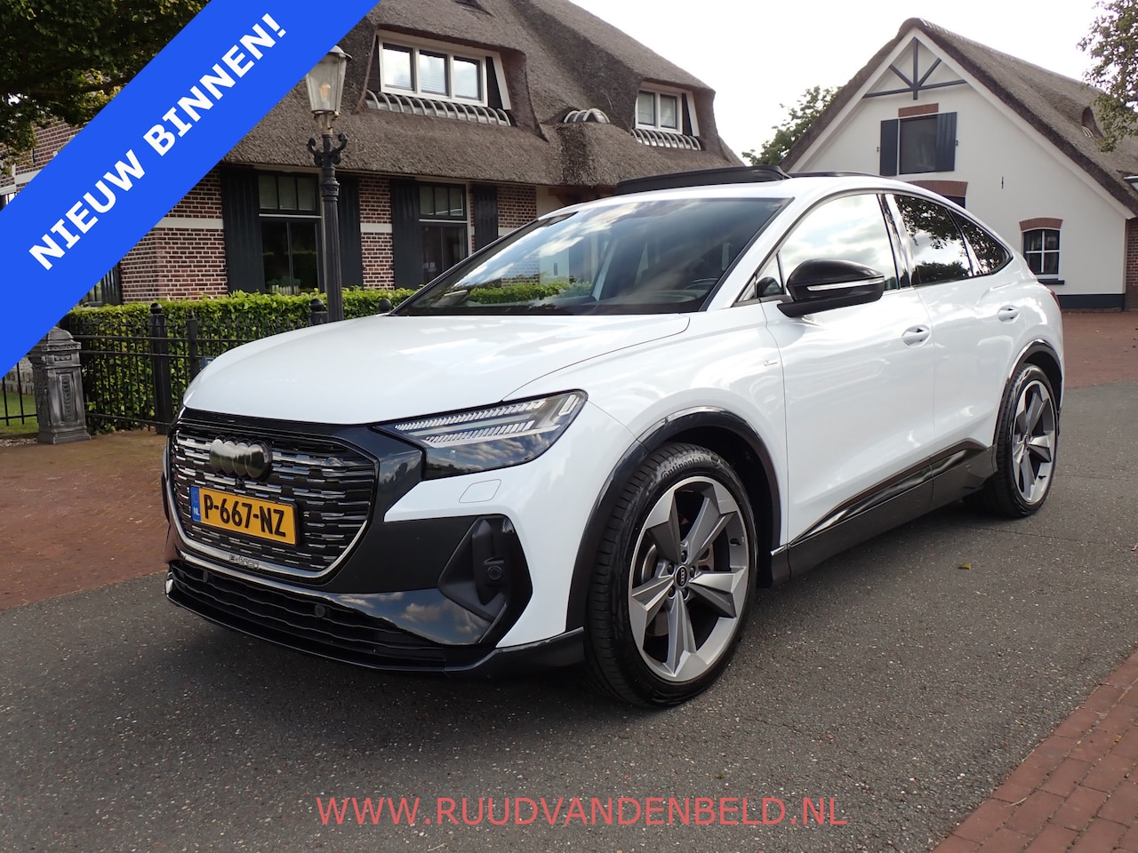 Audi Q4 Sportback e-tron - 50 QUATTRO 77KWH S-EDITION PANODAK/HEADUP/ACC/CAMERA - AutoWereld.nl