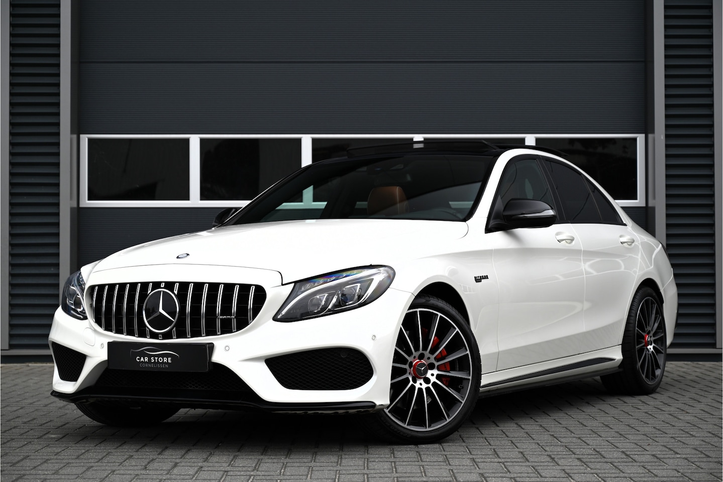 Mercedes-Benz C-klasse - 400 4MATIC AMG 425 PK STAGE 2 / PANO / DESIGNO / LUCHTVERING / BURMESTER / HUD / MEMORY / - AutoWereld.nl