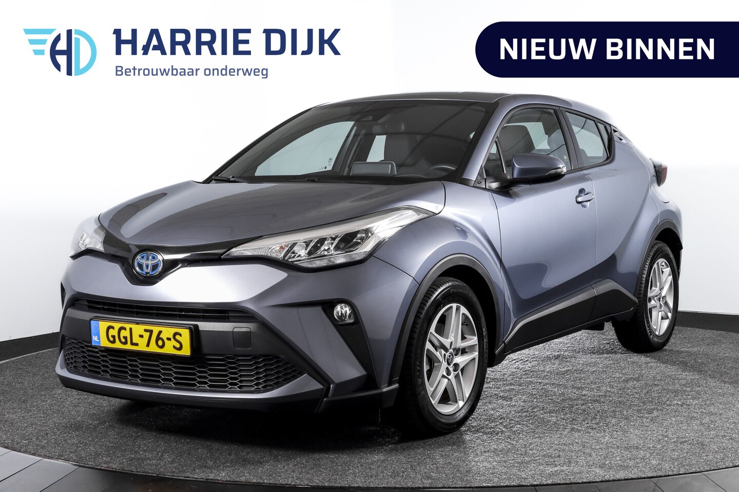 Toyota C-HR - 1.8 Hybrid Active - Automaat | Adapt. Cruise | Camera | App. Connect | ECC | DAB | LM 17" - AutoWereld.nl