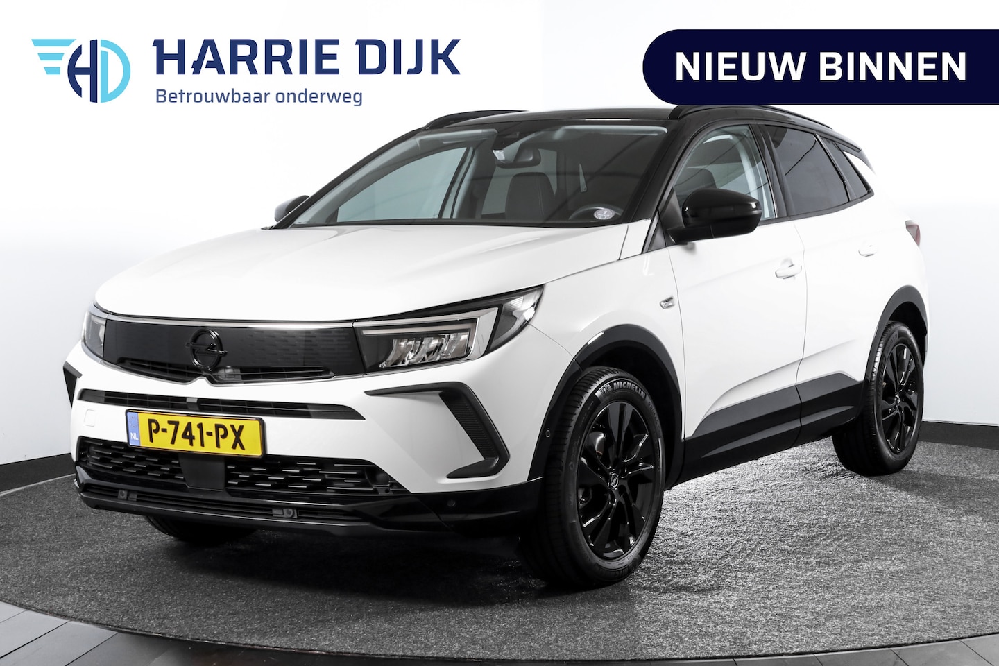 Opel Grandland - 1.2 Turbo 130 PK GS Line | Dig. Cockpit | Cruise | PDC | Camera | NAV + App. Connect | ECC - AutoWereld.nl