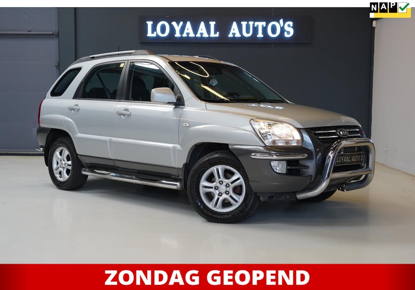 Kia Sportage - 2.0 CVVT X-ecutive | TREKHAAK | AIRCO | ELEK.RAMEN | NAP | APK. - AutoWereld.nl
