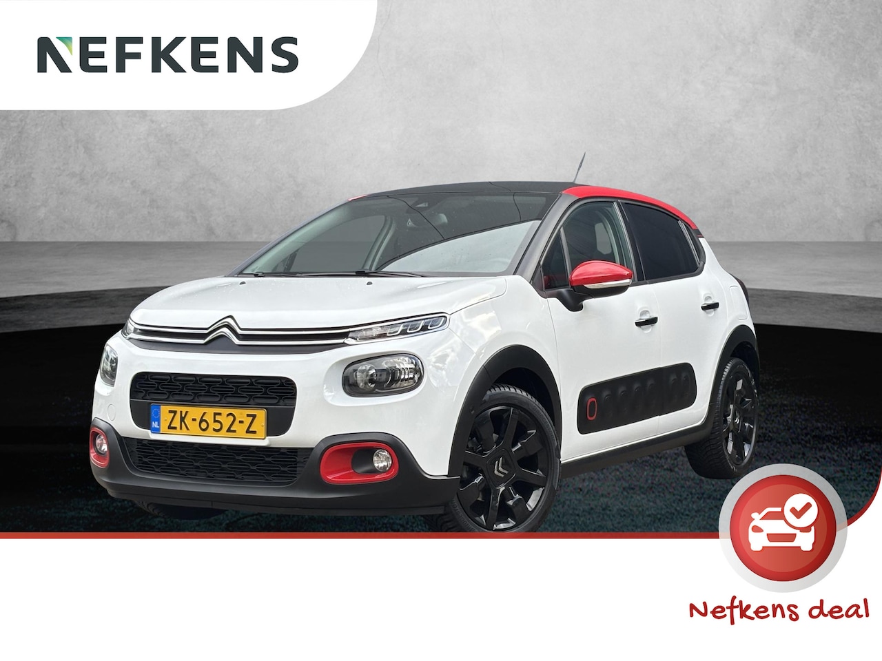 Citroën C3 - 1.2 110pk Shine Automaat | Panoramadak | Navigatie | Achteruitrijcamera | Stoelverwarming - AutoWereld.nl