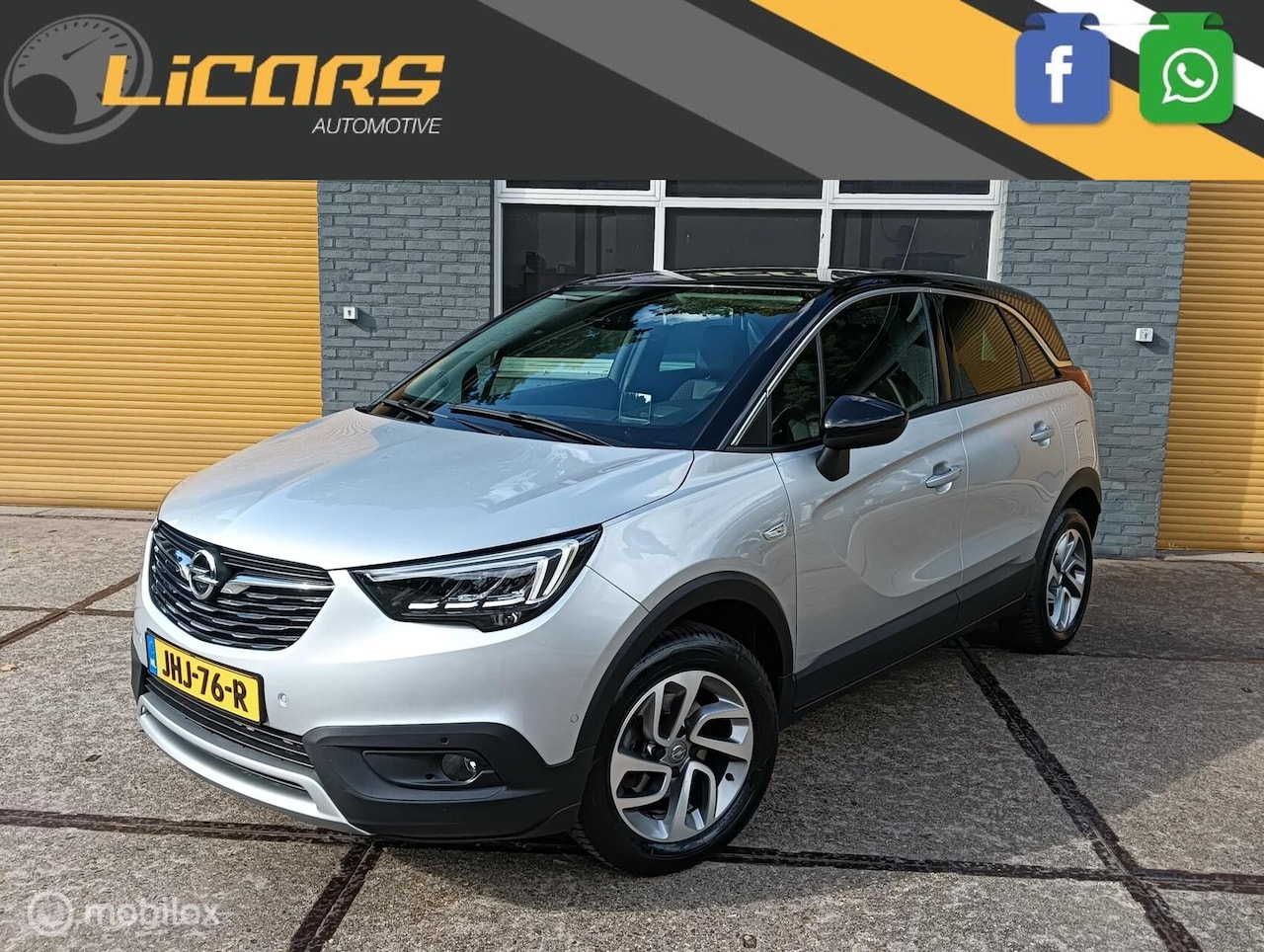 Opel Crossland X - 1.2 Turbo Innovation automaat Navi/trekhaak/all season/camera - AutoWereld.nl