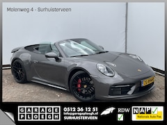 Porsche 911 Cabrio - 3.0 Carrera 4 S Sportchrono+ 14-weg orig.NL Agaatgrijs perfecte configuratie