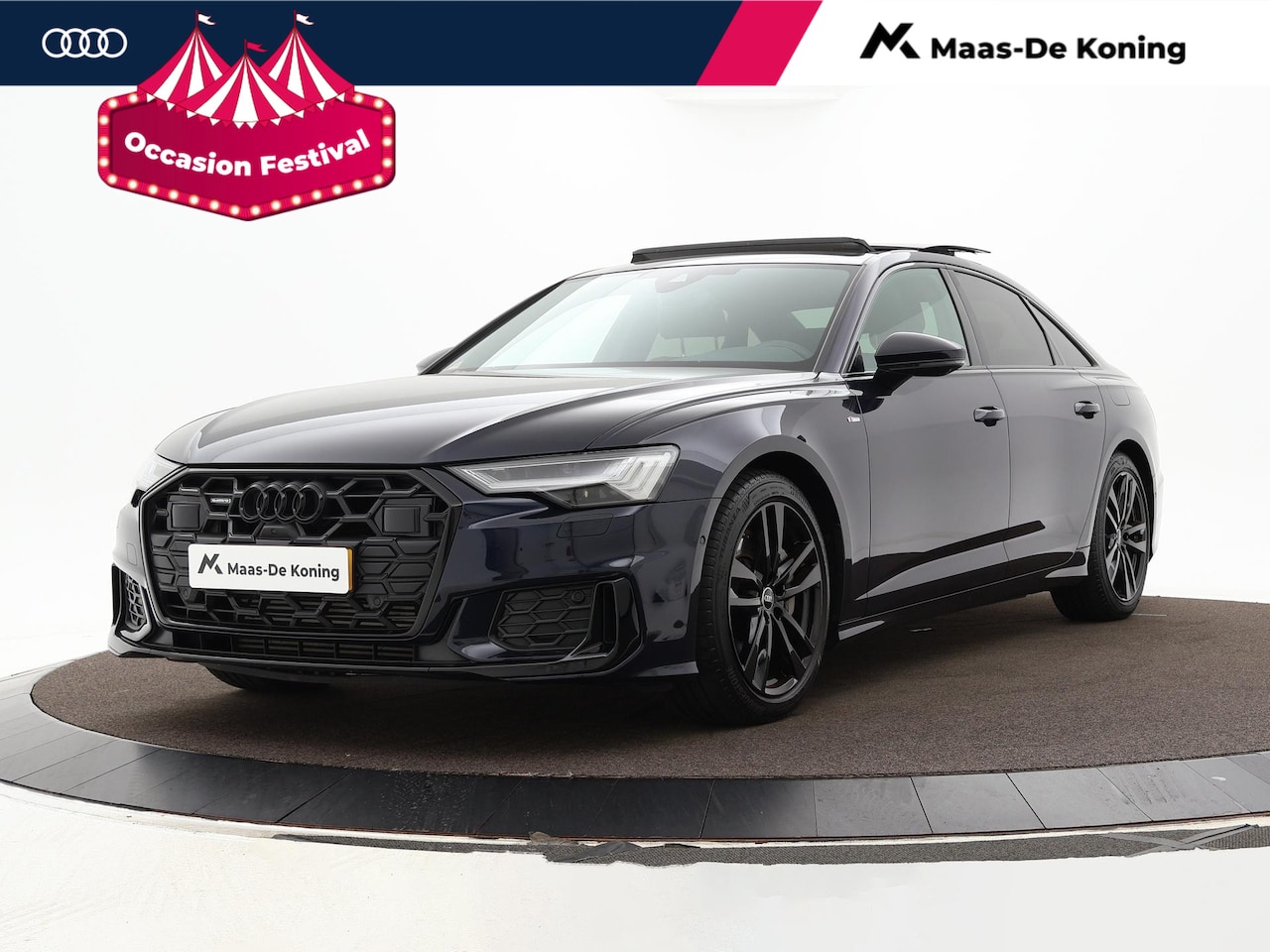Audi A6 Limousine - 50 TFSIe 300pk Quattro S Edition Competition · Panoramadak · 360 Camera · Dodehoeksensor · - AutoWereld.nl