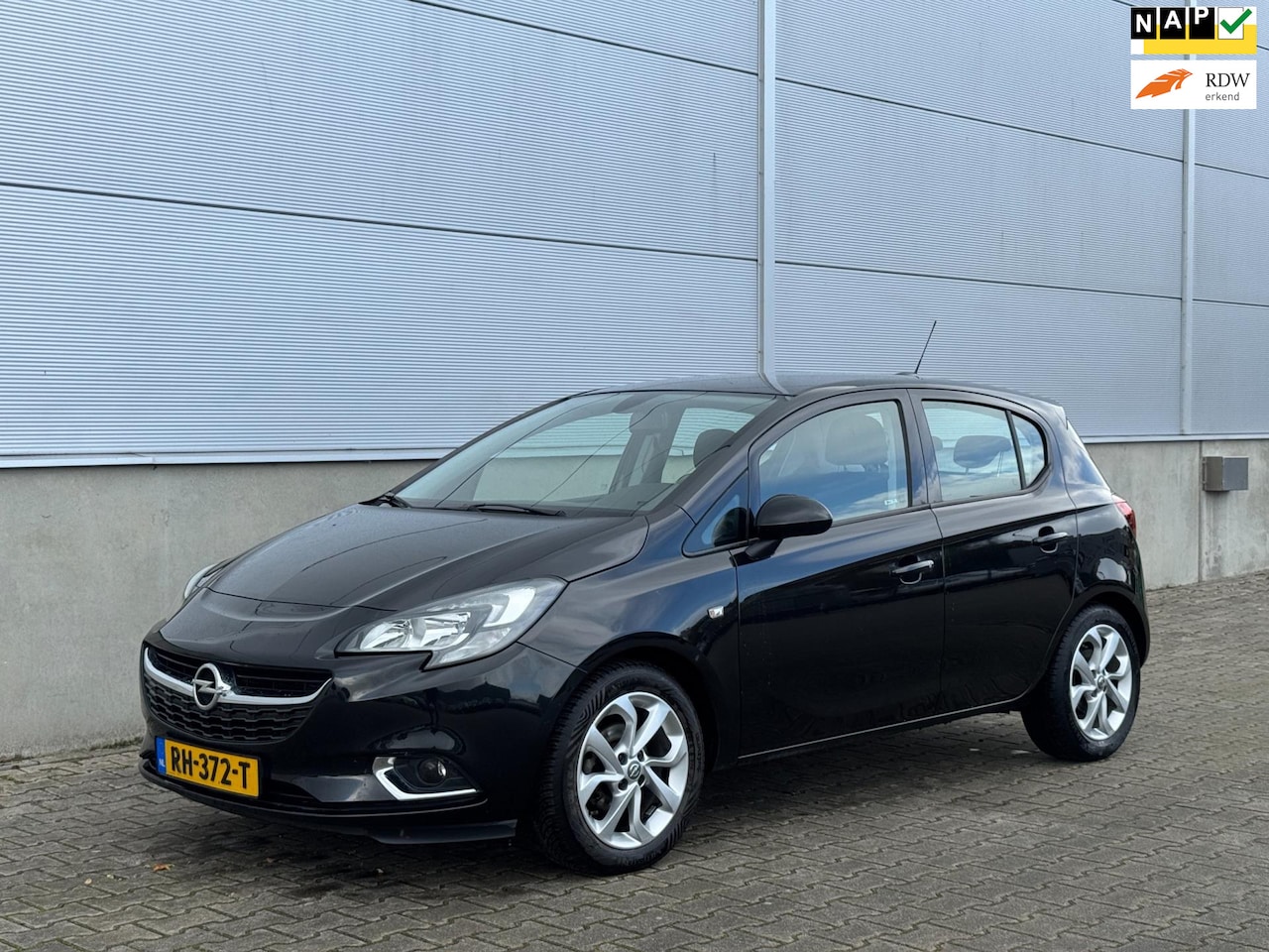 Opel Corsa - 1.4 Online Ed AIRCO|CRUISE|PARK.S|SCHERM|LM|NAP| - AutoWereld.nl