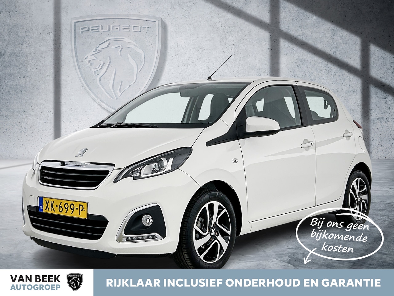Peugeot 108 - VTi 72PK Automaat Allure | Keyless Entry | Camera | Appe Carplay | - AutoWereld.nl