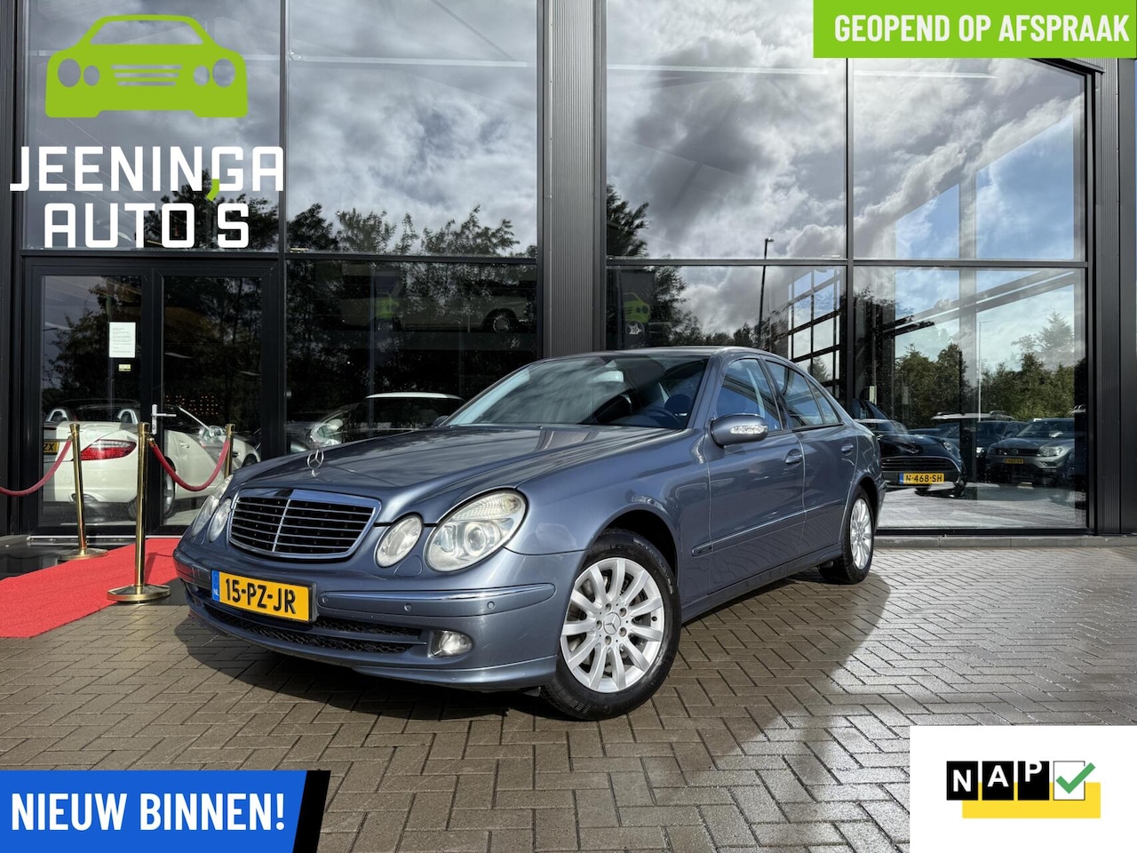 Mercedes-Benz E-klasse - 320 Avantgarde 4-|Trekhaak|Navi|PDC|Airco|NAP - AutoWereld.nl