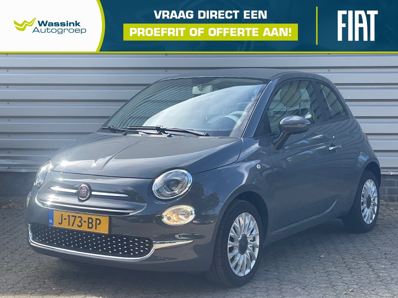 Fiat 500 - 1.0 70pk Hybrid Lounge I Cruise I Carplay - AutoWereld.nl