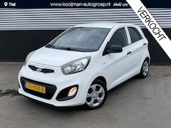 Kia Picanto - 1.2 CVVT Airco Automaat, 1e eign. Nieuw geleverd en dealeronderhouden Zeer lage km stand,