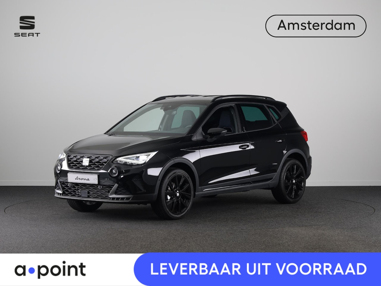 SEAT Arona - FR Business Connect 1.0 TSI 95 pk 5 versn. Hand | Black pack | Adaptive Cruise | Parkeerca - AutoWereld.nl