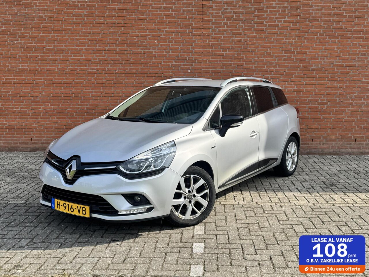 Renault Clio Estate - 0.9 TCe Limited|KEYLESS|CARPLAY|DEALERON - AutoWereld.nl