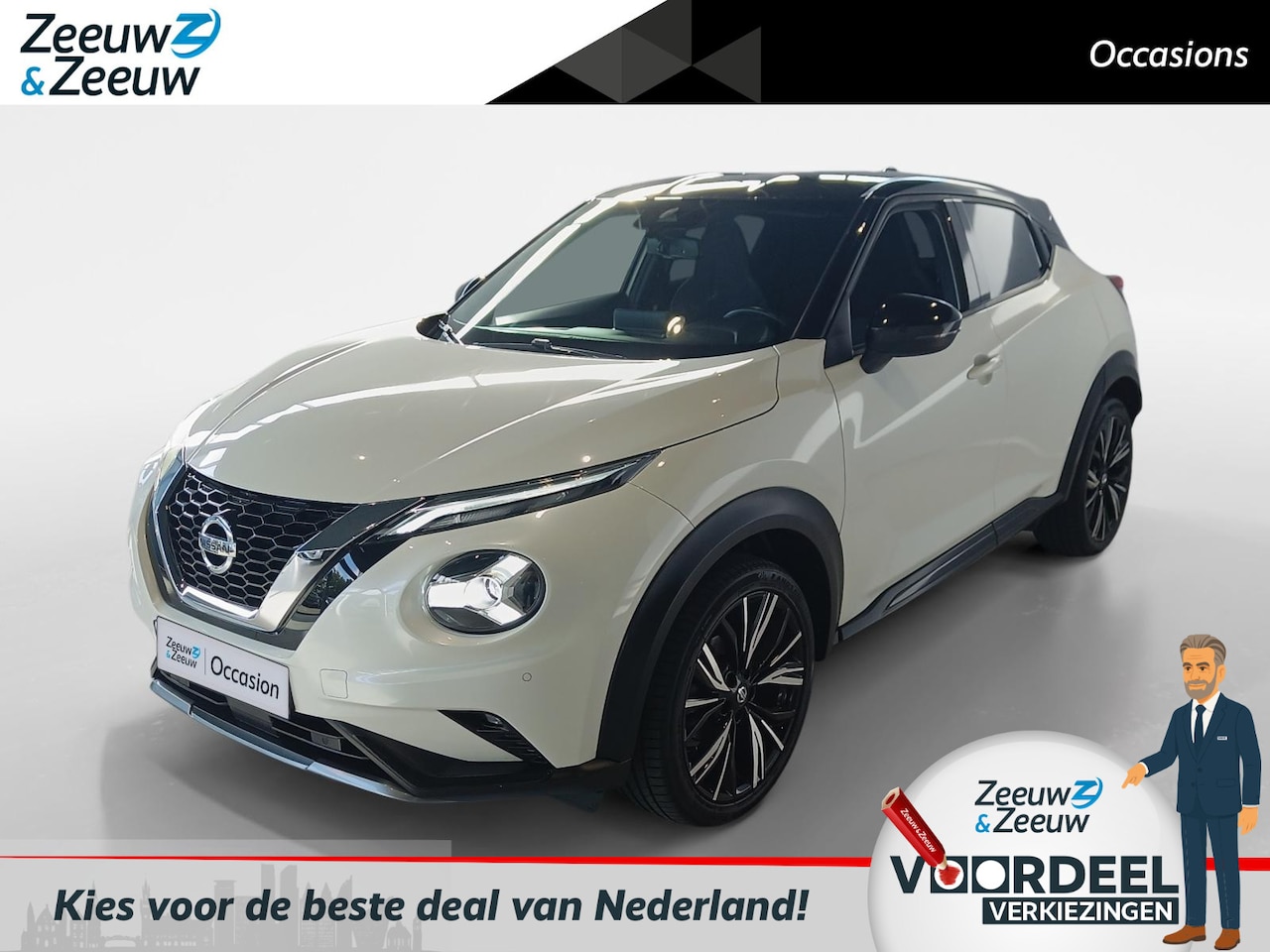 Nissan Juke - 1.0 DIG-T N-Design *19linch LM wielen*Navigatie*Parkeersensoren voor en achter*Achteruitri - AutoWereld.nl
