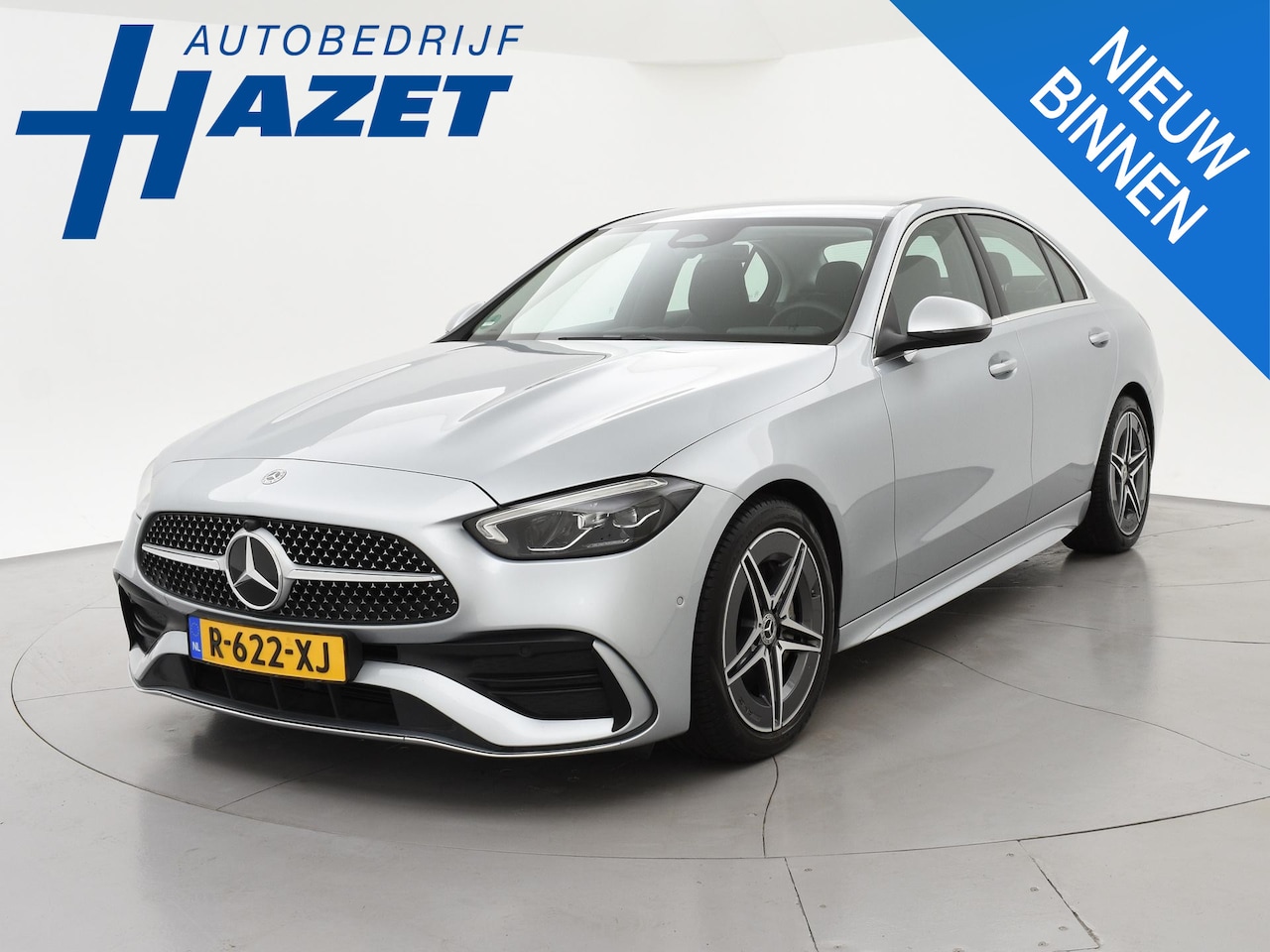 Mercedes-Benz C-klasse - 180 AMG LINE SEDAN + SFEERVERLICHTING | CAMERA | STOELVERW. - AutoWereld.nl