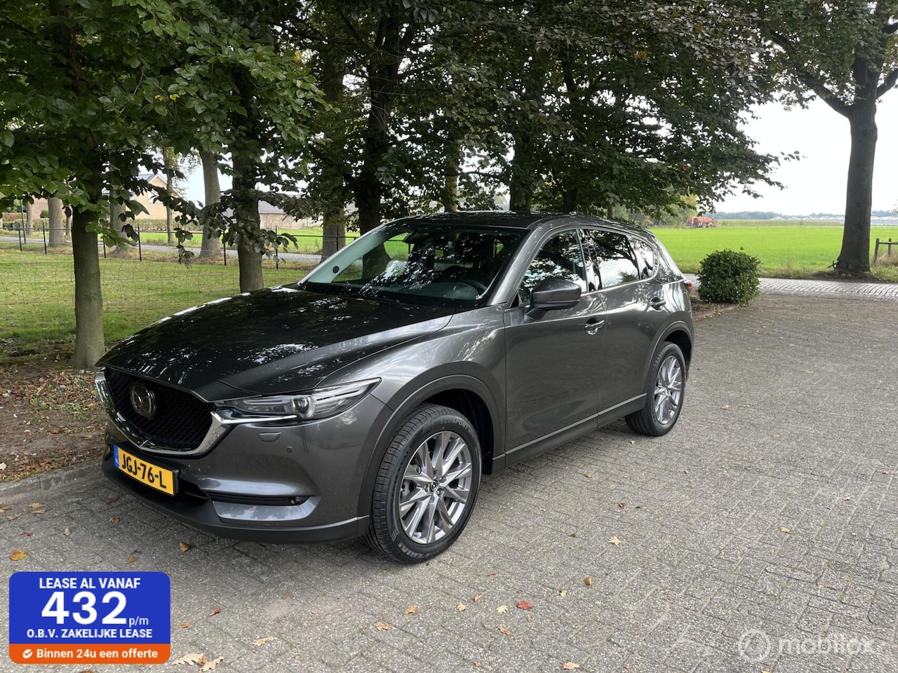 Mazda CX-5 - 2.0 SkyActiv-G 165 leer,360,afn trekhaak all in - AutoWereld.nl