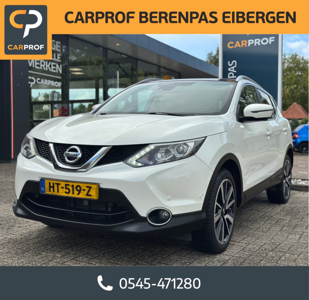 Nissan Qashqai - 1.2 Tekna Automaat '' Trekhaak - Allseasonbanden - 360 Camera '' - AutoWereld.nl