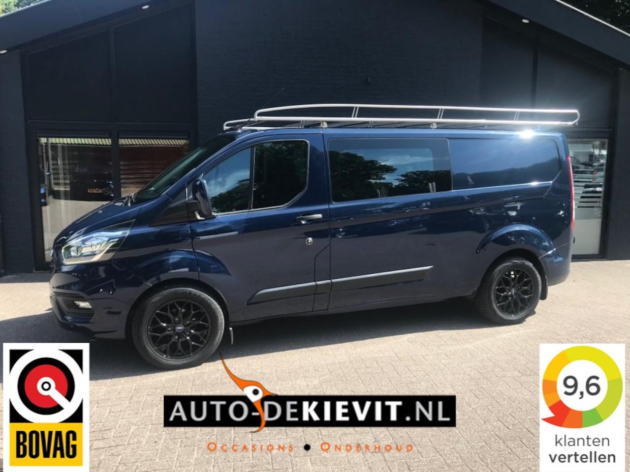 Ford Transit Custom - 300 2.0 TDCI L2H1**6-pers/trekhaak** - AutoWereld.nl