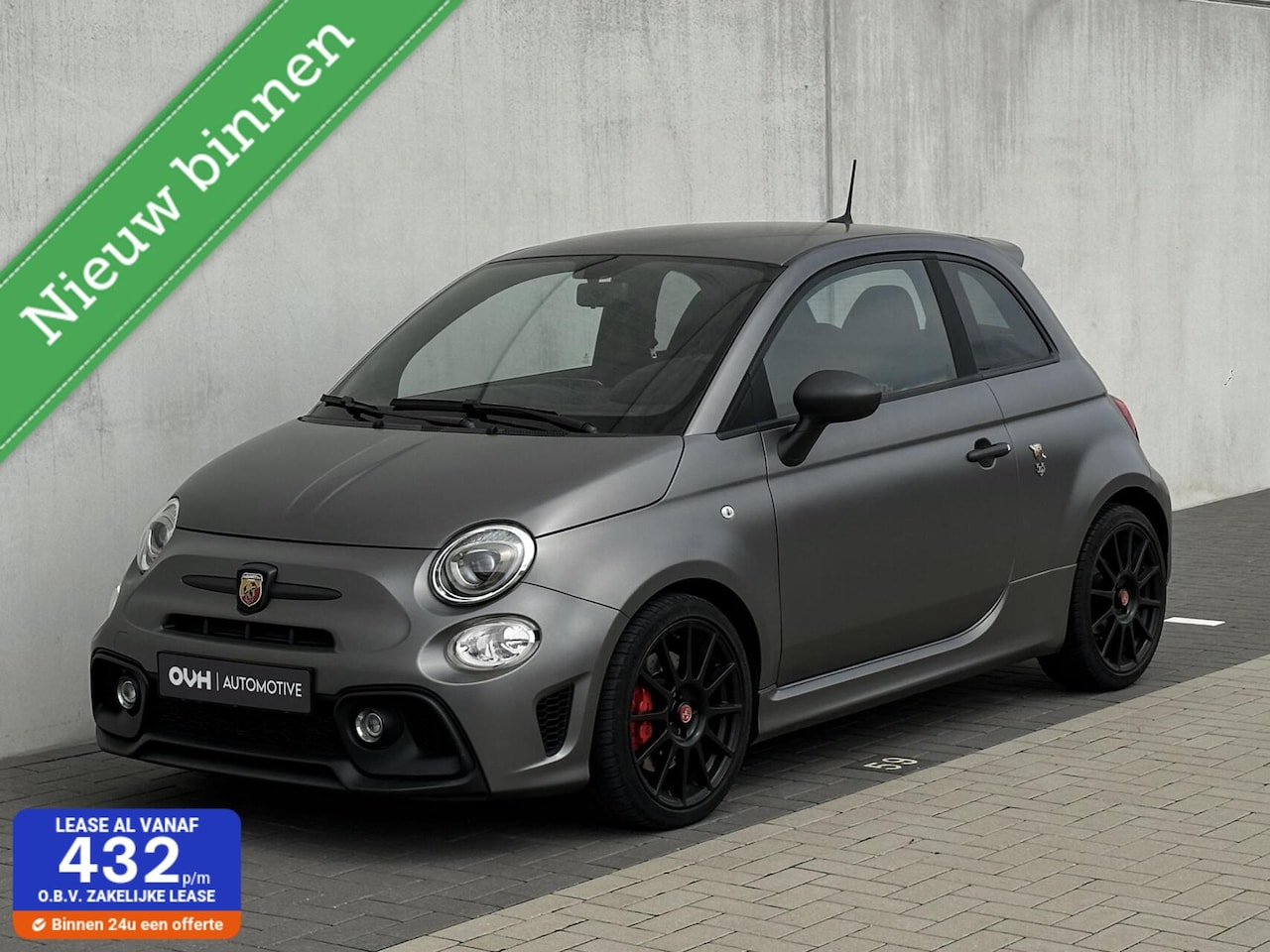 Abarth 595 - Competizione 180PK - Sabelt - Monza - Carplay - AutoWereld.nl