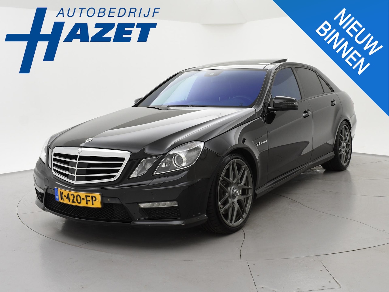 Mercedes-Benz E-klasse - AMG 63 5.5 V8 BI-TURBO 525 PK SEDAN + PANORAMA | DISTRONIC | 20 INCH | DESIGNO LEDER | STO - AutoWereld.nl