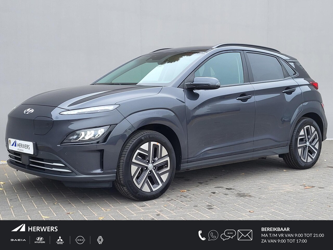 Hyundai Kona Electric - EV Comfort 64 kWh / 3 Fasen Laden /CCS Snelladen / WLTP bereik 484 km / Dealer onderhouden - AutoWereld.nl