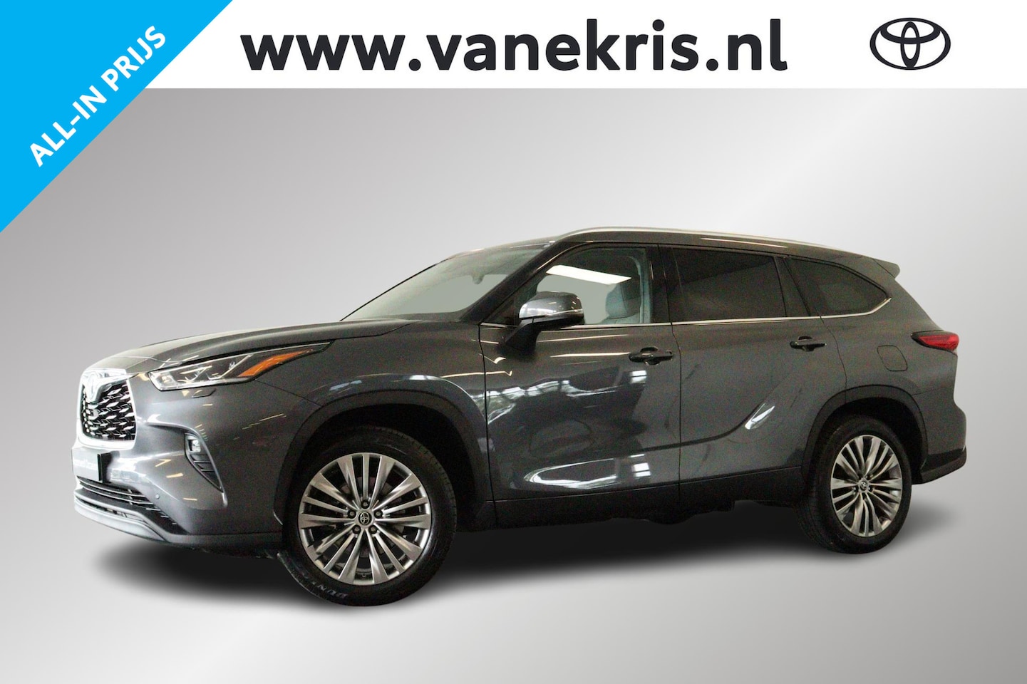 Toyota Highlander - 2.5 AWD Hybrid Executive 2.5 AWD Hybrid Executive, Blind Spot - AutoWereld.nl