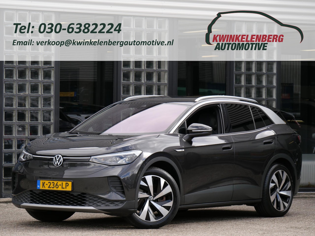 Volkswagen ID.4 - 1ST 77 kWh CAMERA/ KEYLESS/ WEGKL. TREKHAAK/ SOH 93% - AutoWereld.nl