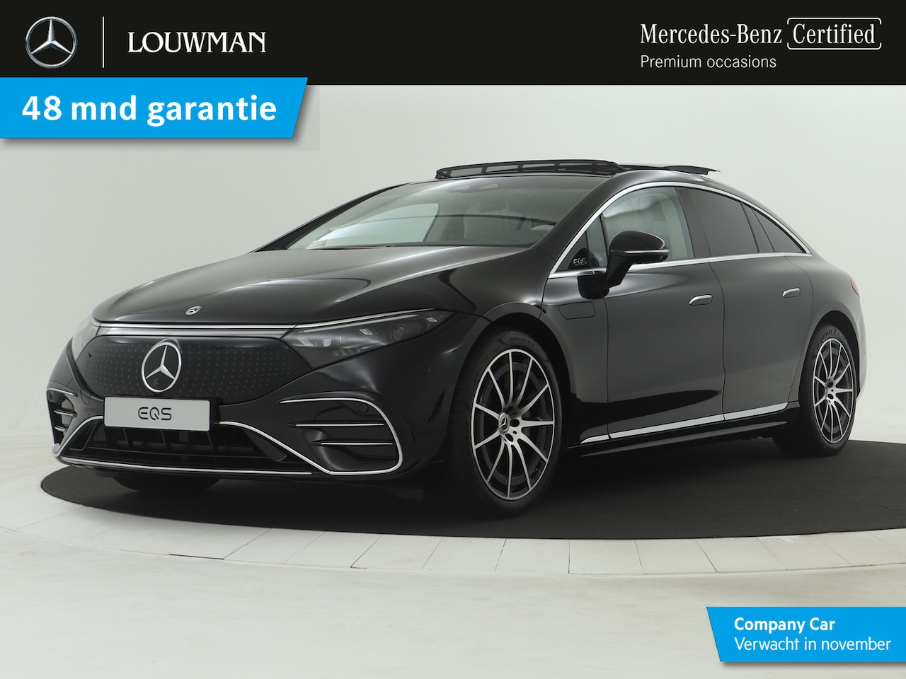 Mercedes-Benz EQS - 450+ AMG | Hyperscreen | Burmester Surround Sound | Panorama Schuif-kanteldak | Digital Li - AutoWereld.nl