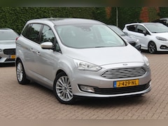 Ford Grand C-Max - 1.0 Titanium 7p. / Panoramadak / Camera / Navigatie / 17'' / Parkeerhulp V+A / Cruise Cont