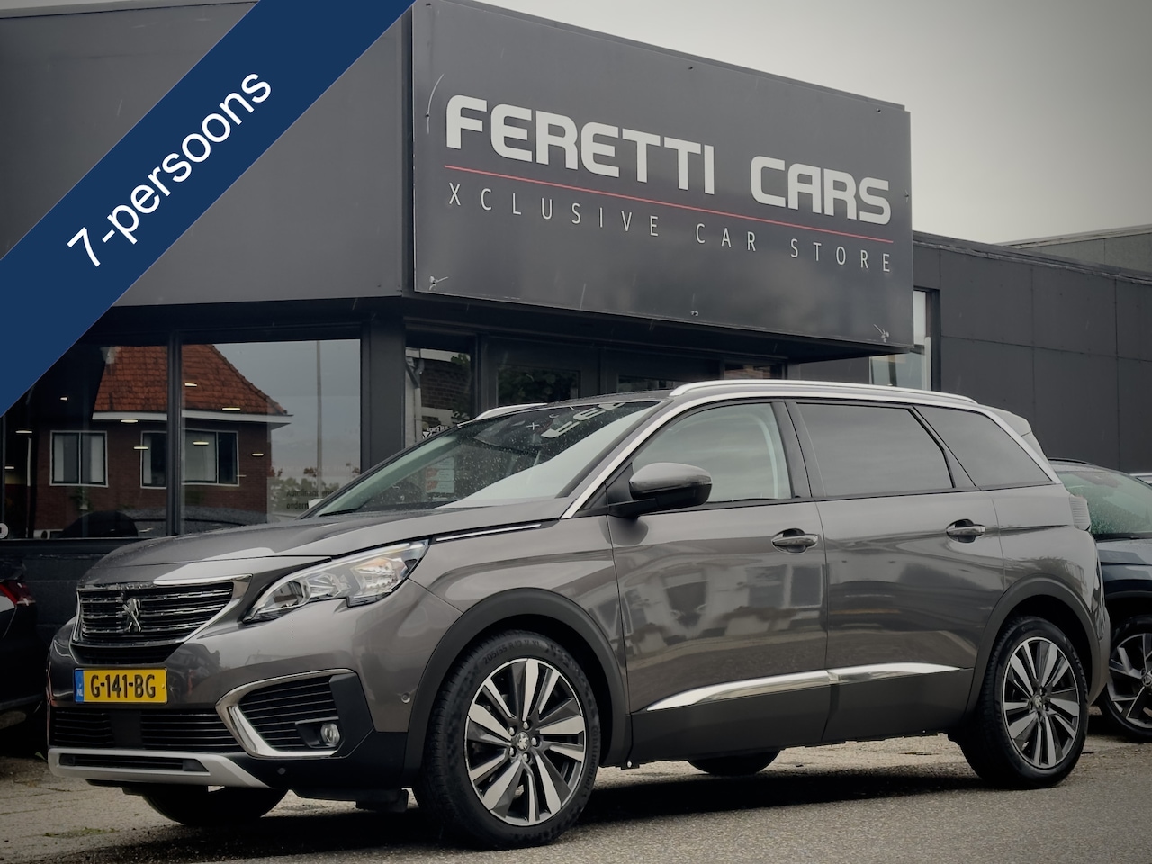 Peugeot 5008 - 1.6 AUT8 PURE-TECH BLUE PREMIUM PANODAK 7PERS LEDER NAVI CAMERA DIGI-DASH APPLE-CARPLAY LE - AutoWereld.nl