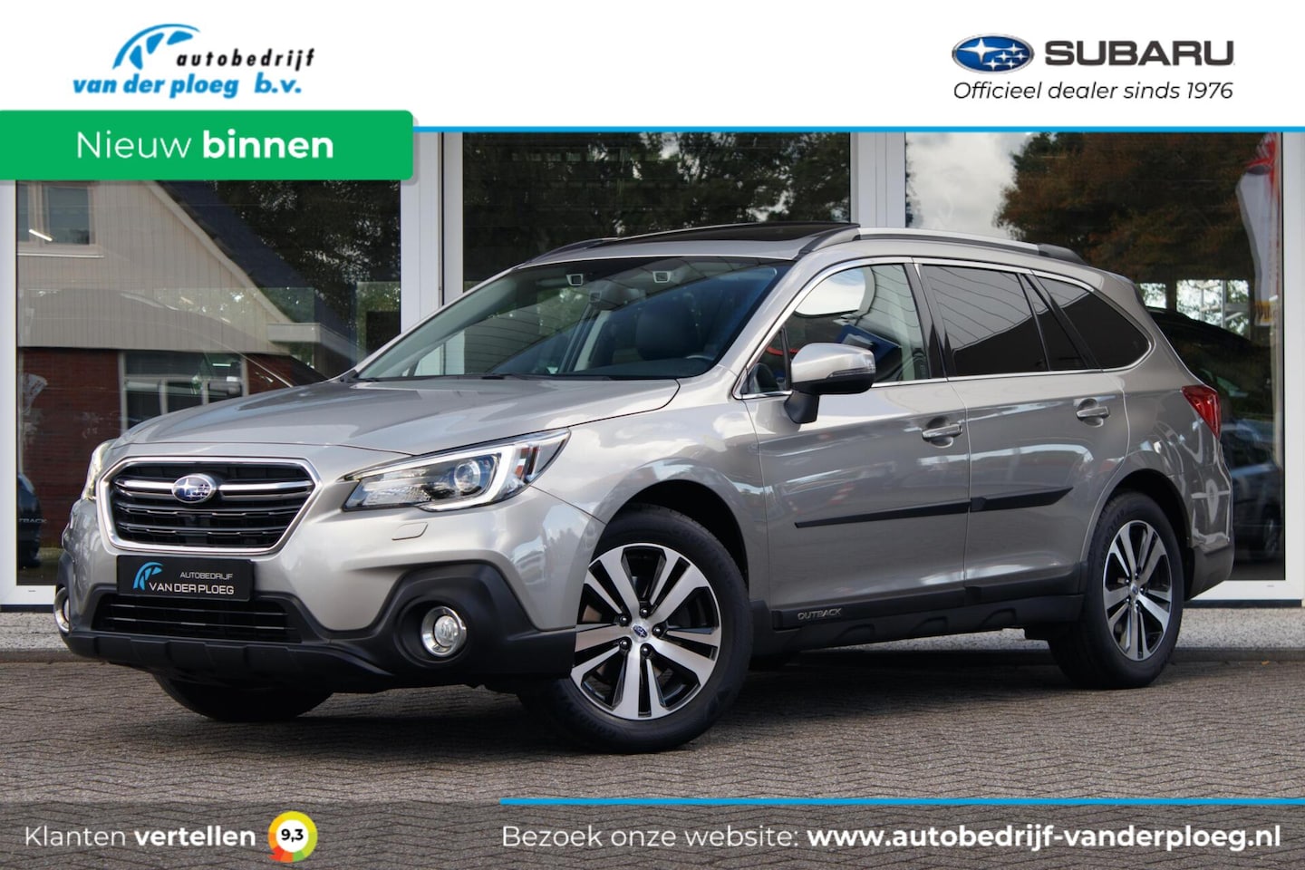Subaru Outback - 2.5i CVT Premium| Eyesight | Navigatie | Trekhaak | - AutoWereld.nl