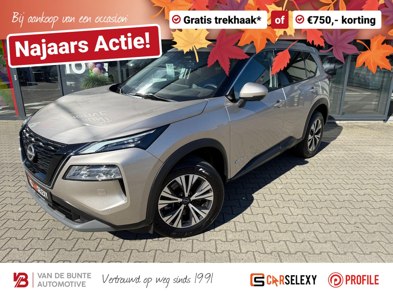 Nissan X-Trail - 1.5 e-Power N-Connecta *360 Camera & Adap. Cruise* - AutoWereld.nl