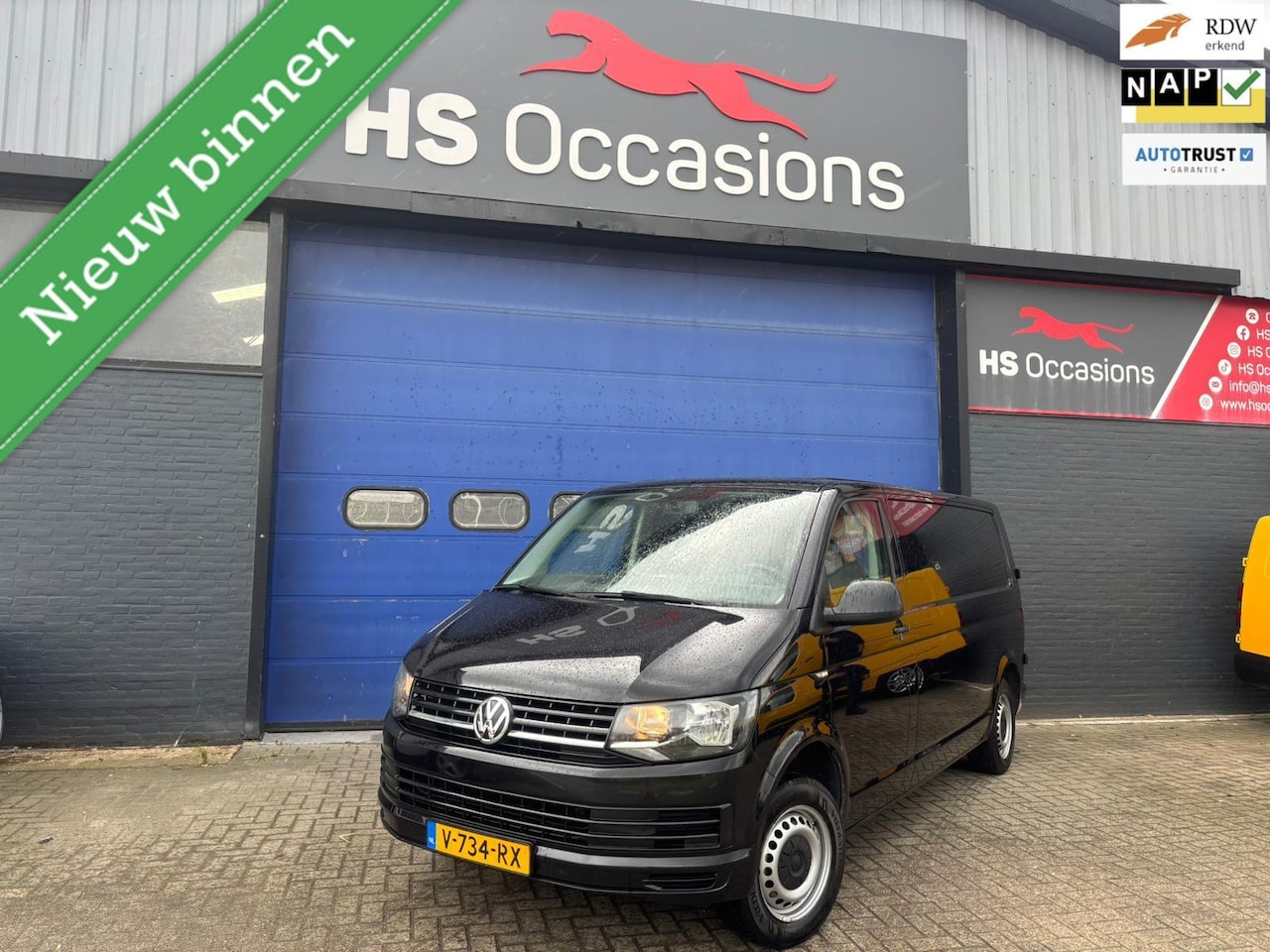 Volkswagen Transporter - 2.0 TDI 2017 Airco,multimedia,NAP - AutoWereld.nl