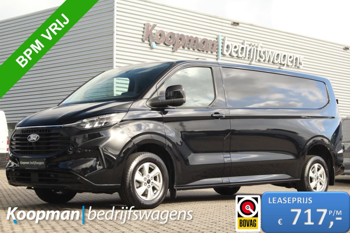 Ford Transit Custom - 300 2.0TDCI 170pk L2H1 Limited | Automaat | LED | Adaptive cruise | Trekhaak | Sync 4 13" - AutoWereld.nl
